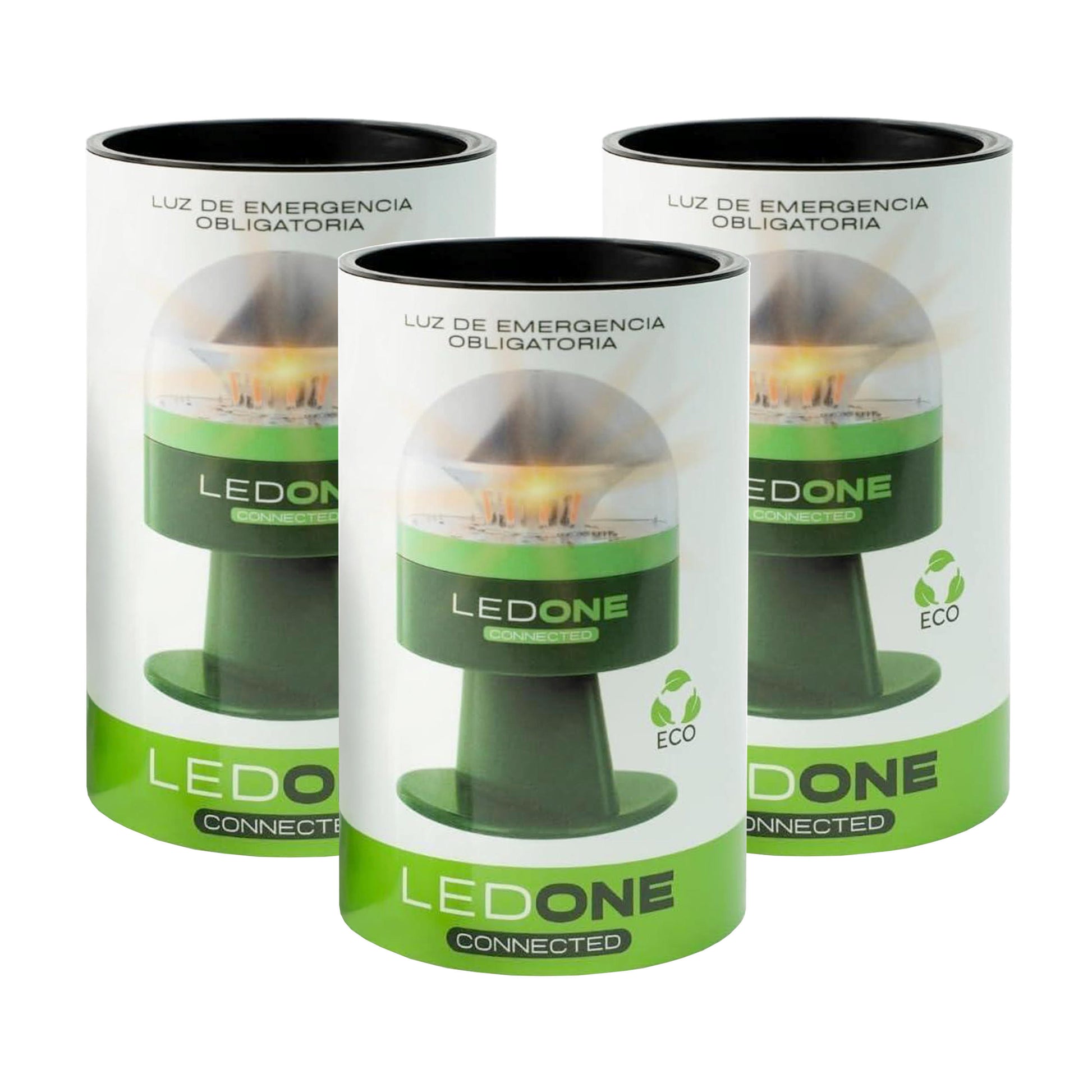 Pack 3 Balizas V16 homologada DGT geolocalizada LEDONE Connected