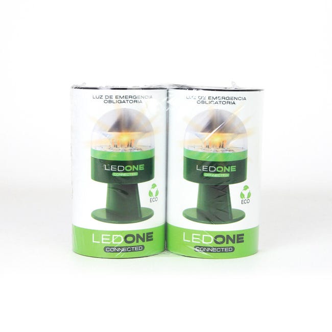 Pack 2 Balizas V16 homologada DGT geolocalizada LEDONE Connected