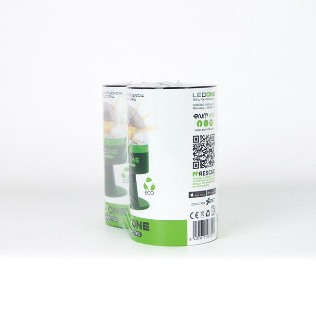 Pack 2 Balizas V16 homologada DGT geolocalizada LEDONE Connected