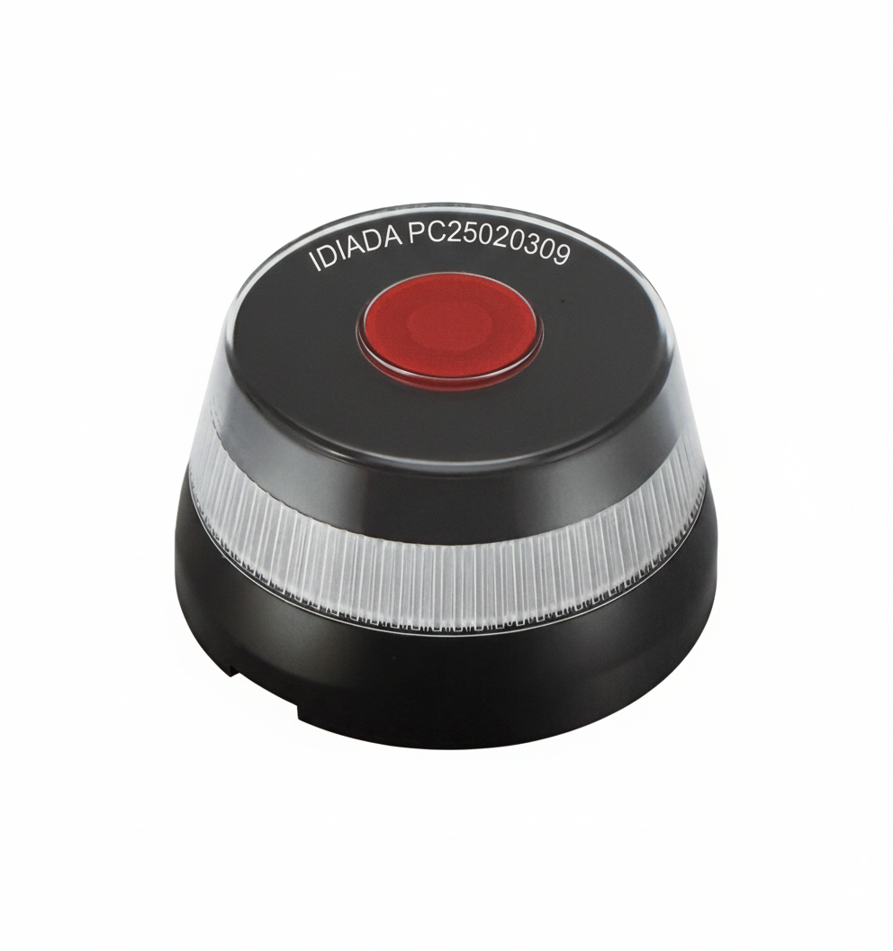 Pack 2 Balizas V-16 Luz de Emergencia Conectada DGT 3.0 [FlashMate] [V16 Beacon Light Io T Ch-019] -Geolocalización Incluida