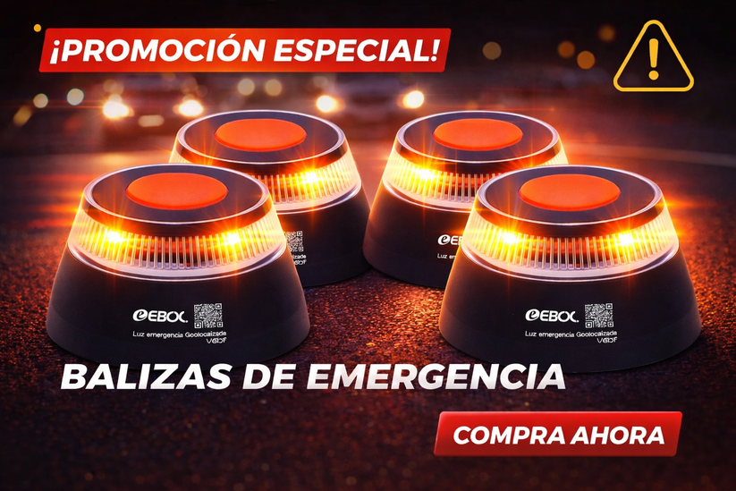 Pack 4 unidades Baliza Ebox