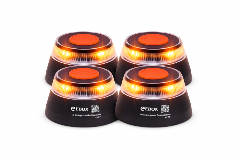 Pack 4 unidades Baliza Ebox