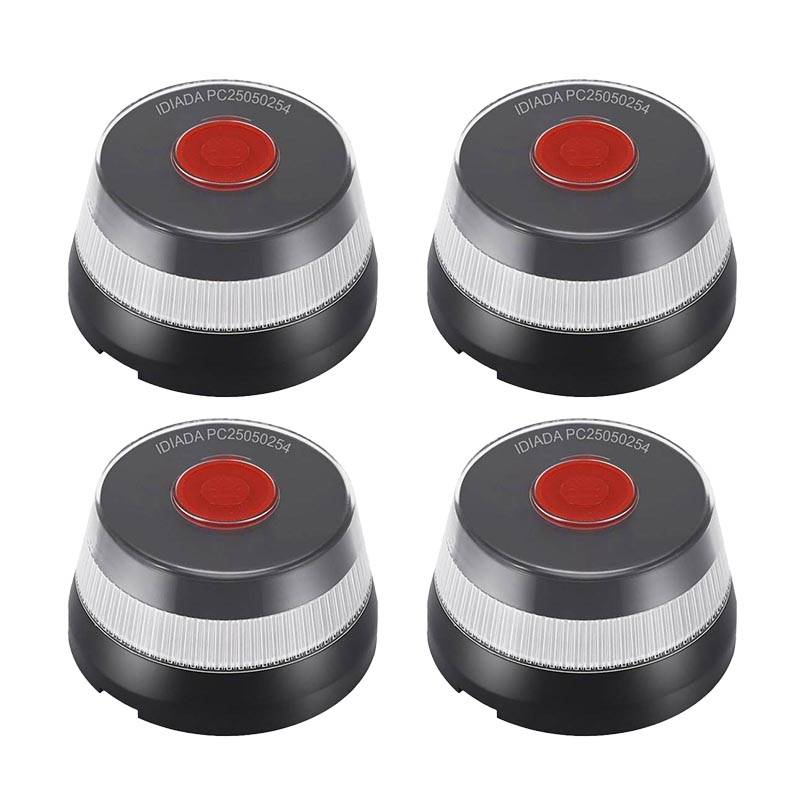 LEDBOX Pack 4x Baliza señalización de emergencia V16 con geolocalización 3.0 y Homologada DGT - IDIADA PC25050254