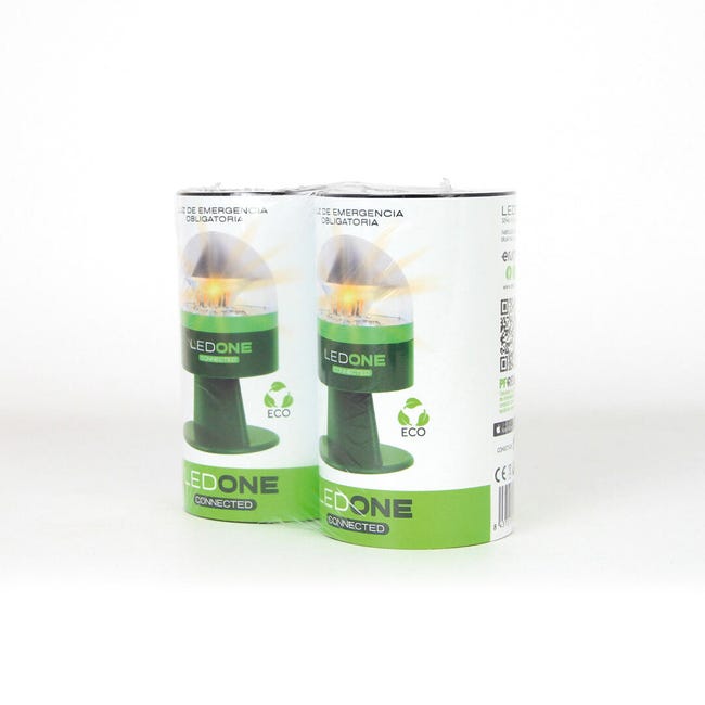 Pack 2 Balizas V16 homologada DGT geolocalizada LEDONE Connected