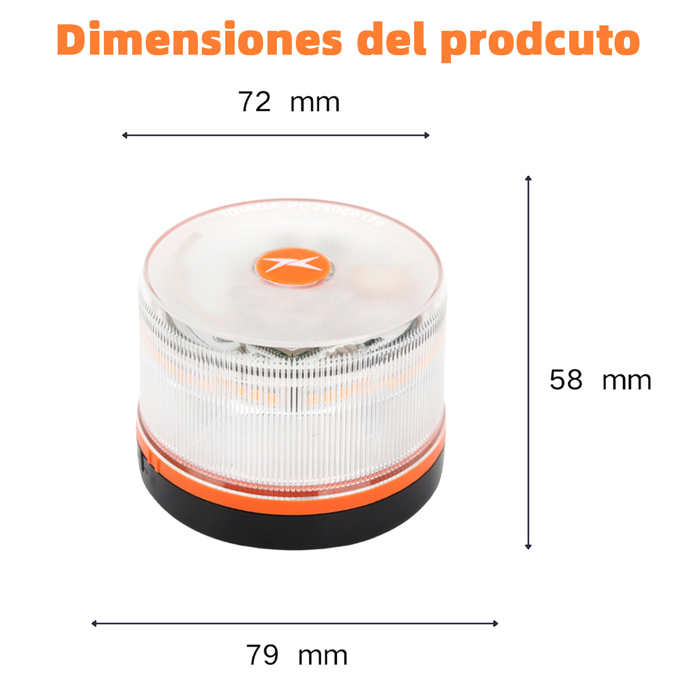 AITSSE- Baliza V16 Homologada DGT IDIADA PC25060170 con Geolocalización Cumple Normativa 2026, SIM y Datos Pagados Hasta 2038- 3 unidades