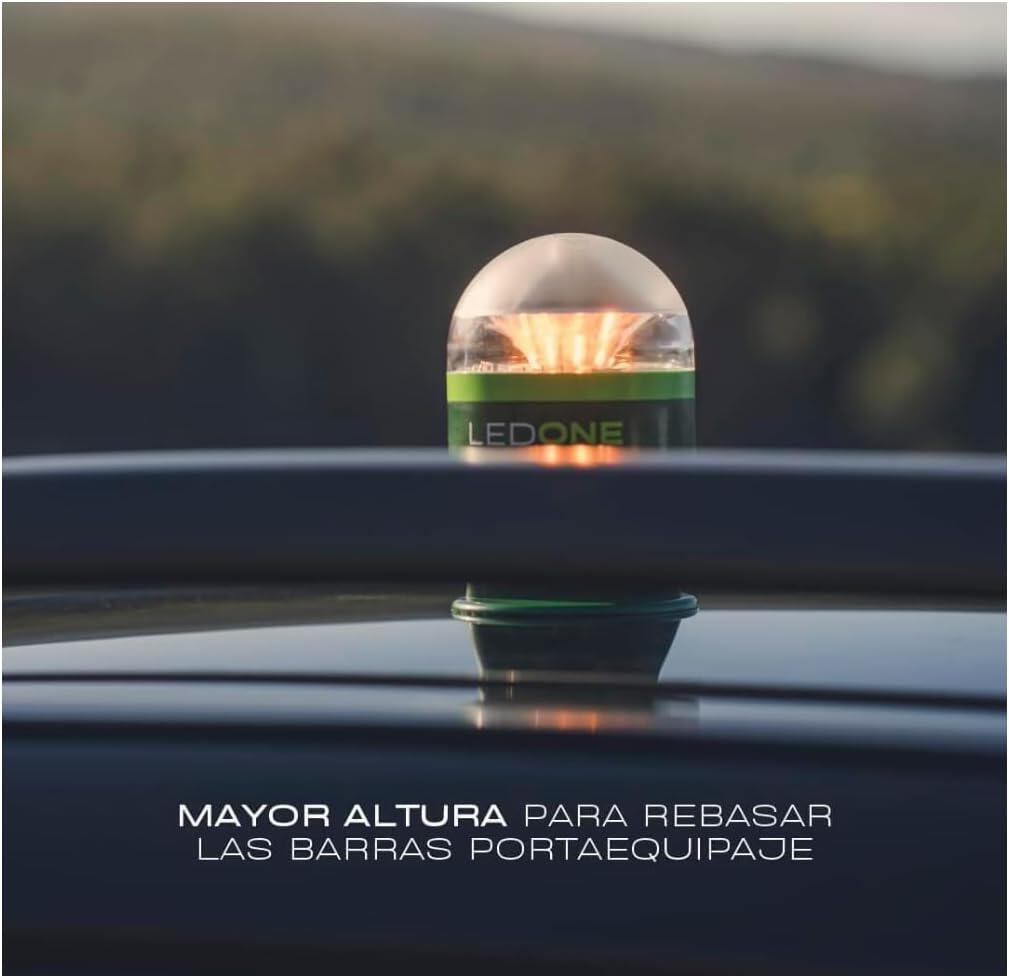 Baliza V16 homologada DGT geolocalizada + chaleco LEDONE Connected