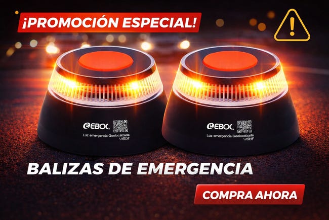 Pack 2 unidades Baliza Ebox