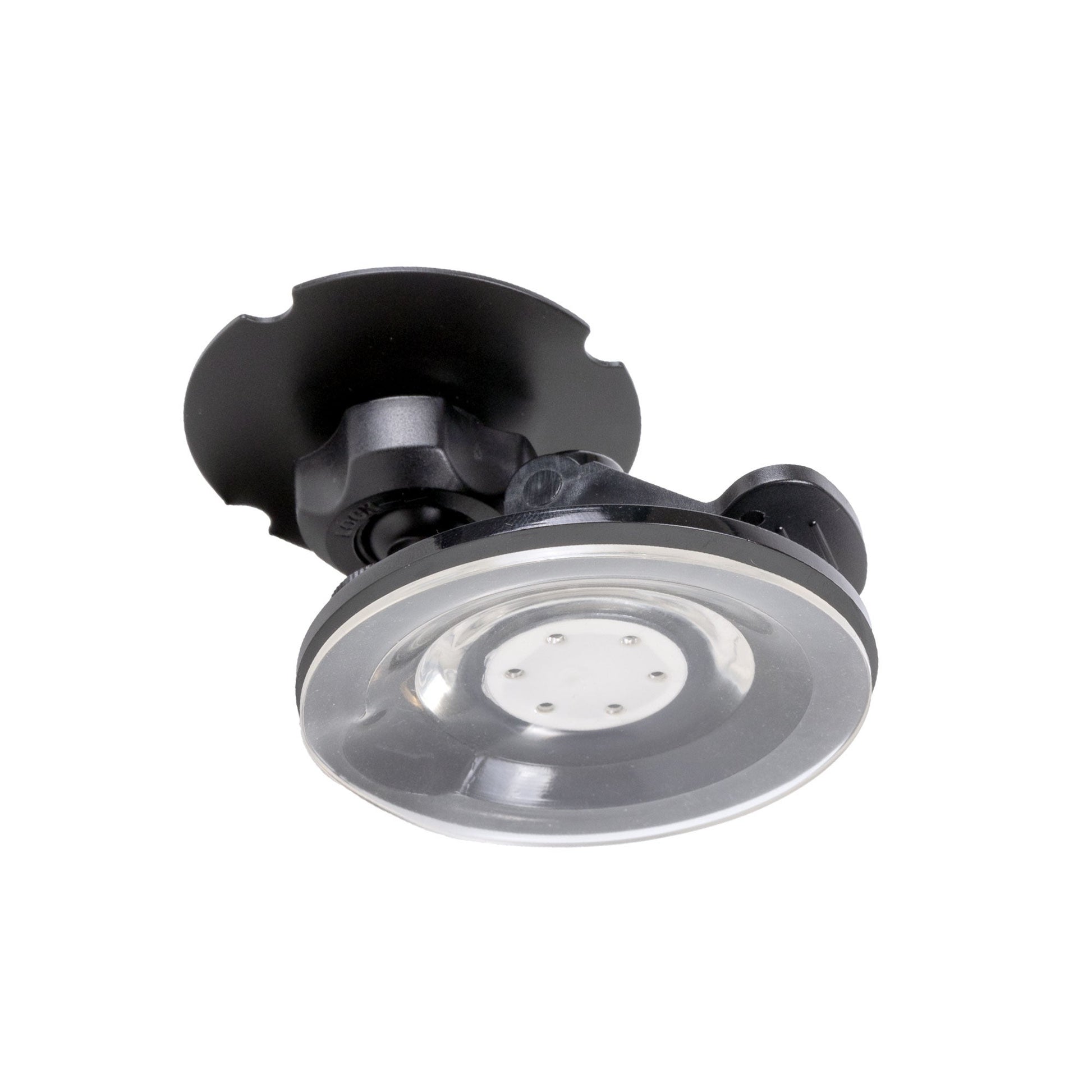 FlashLED Soporte con ventosa corto articulado para baliza V16 conectada, diseño compacto, práctico y de instalación rápida