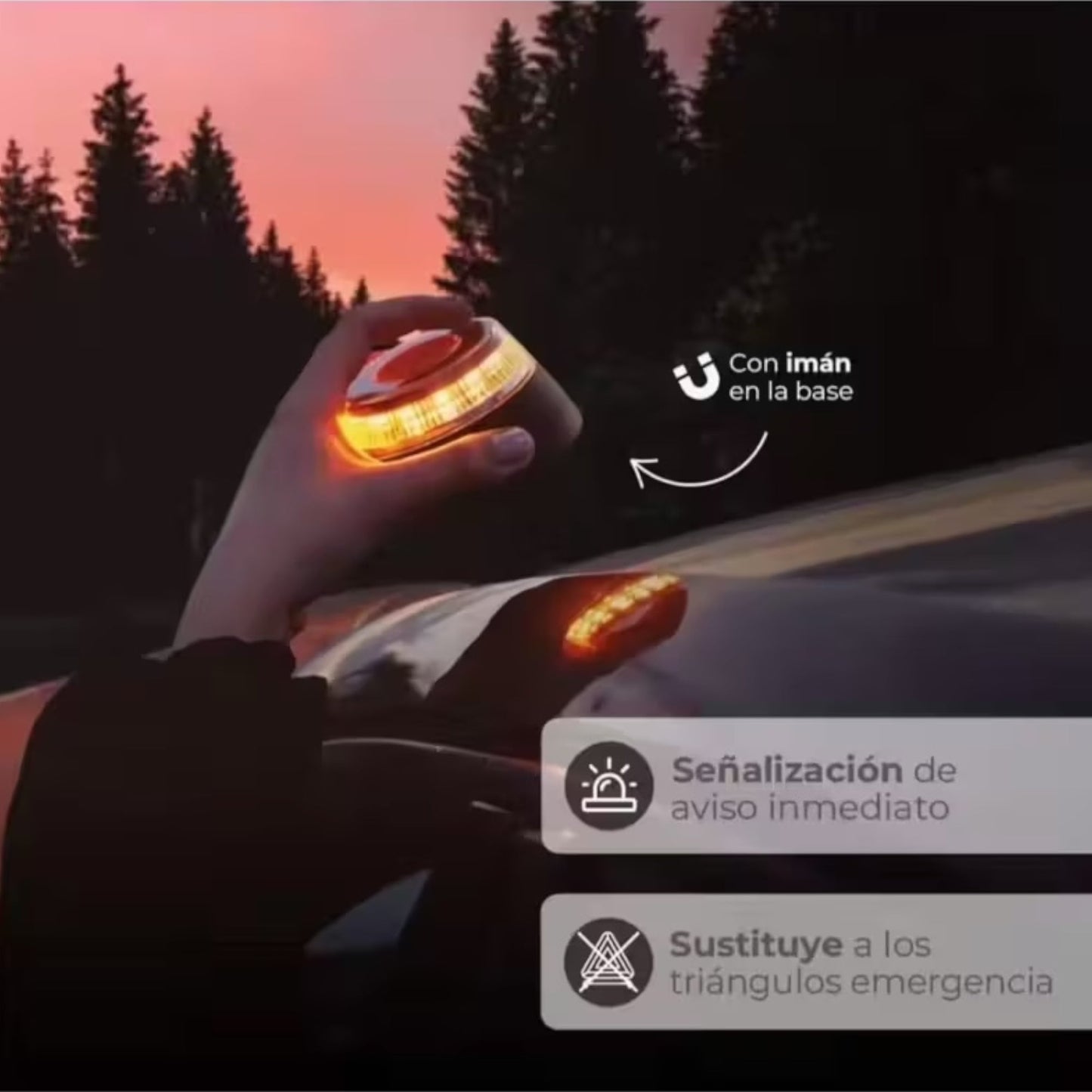 Baliza Ebox V16 Conectada y Certificada DGT